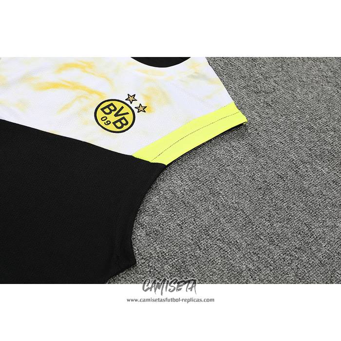 Camiseta de Entrenamiento Borussia Dortmund 2022-2023 Sin Mangas Negro
